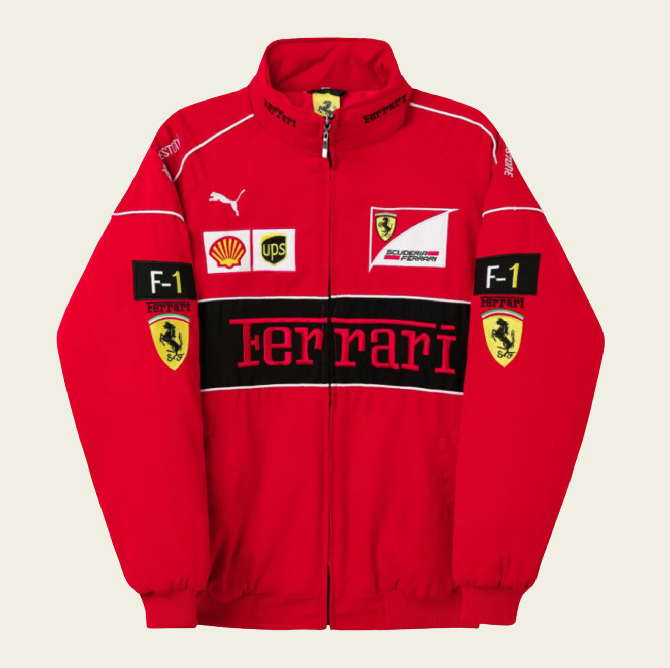 Red Ferrari jacket