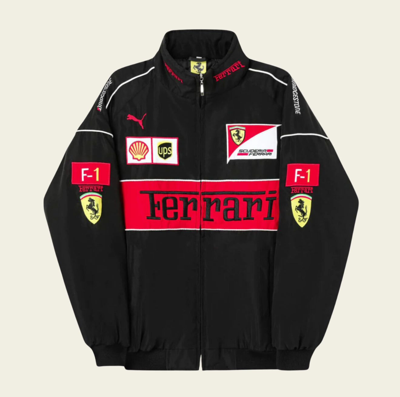 Black Ferrari jacket