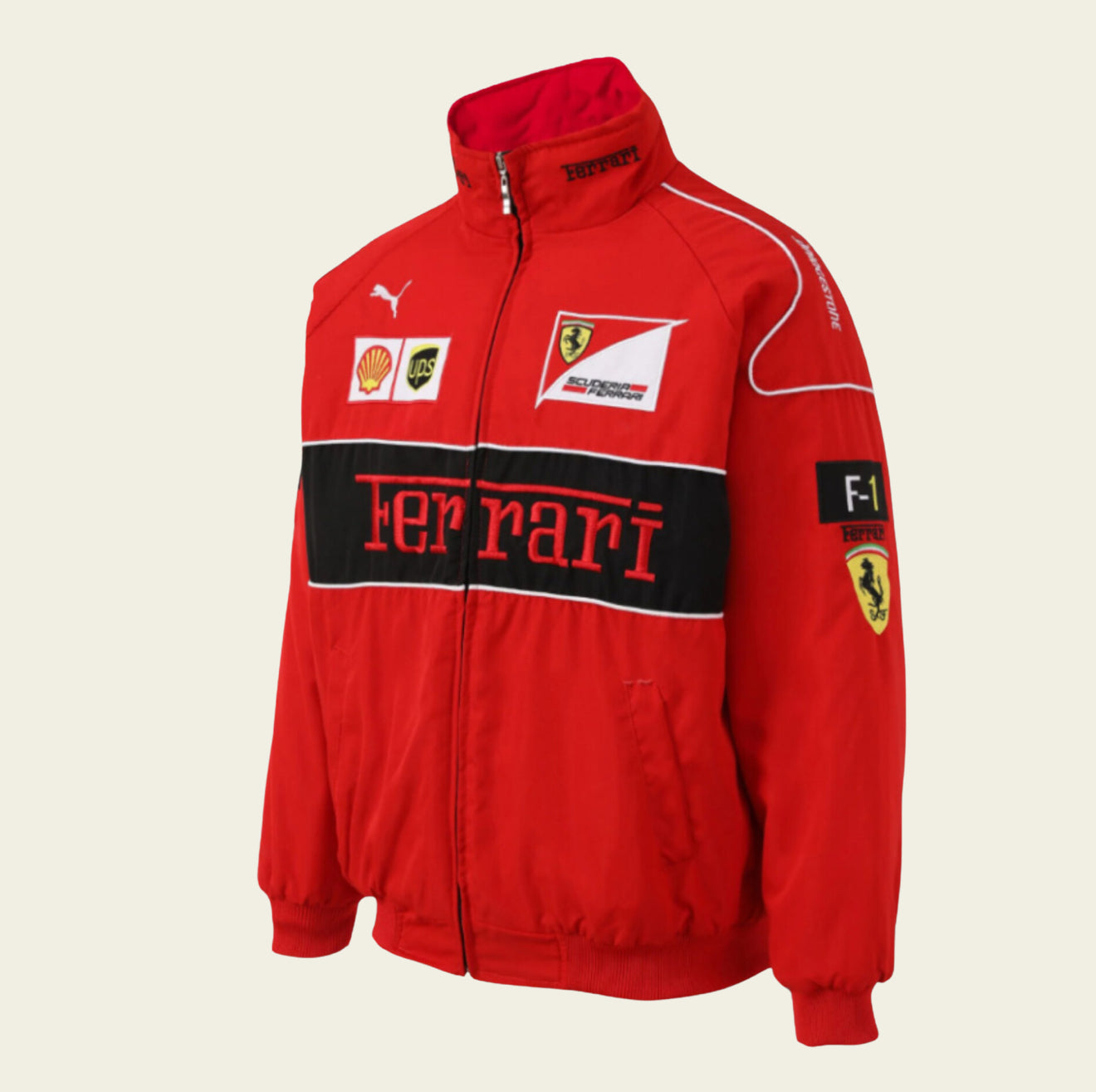 Red Ferrari jacket